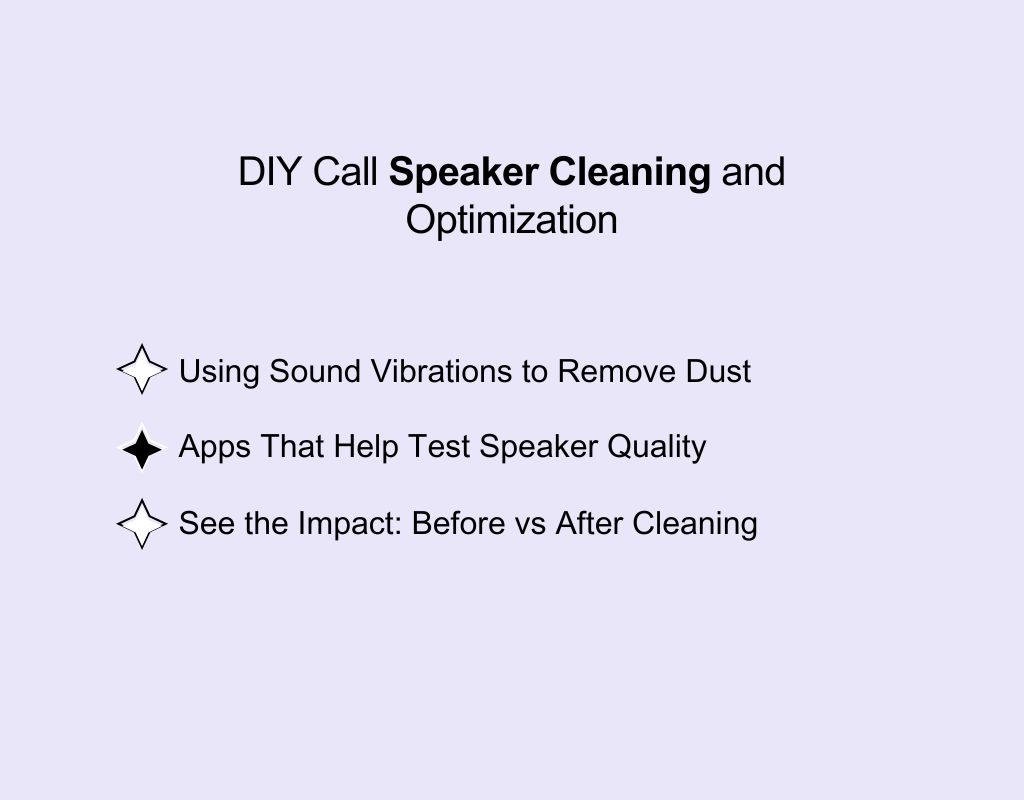 DIY Call Speaker Cleaning and Optimization