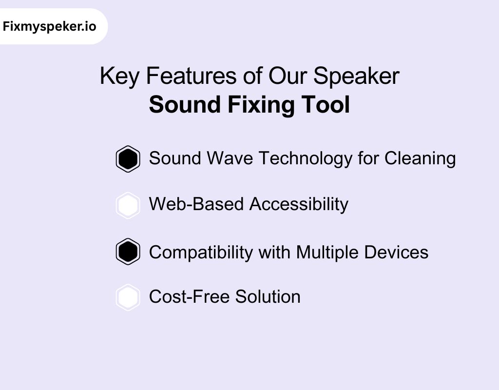 Key Features of Our Speaker Sound Fixing Tool