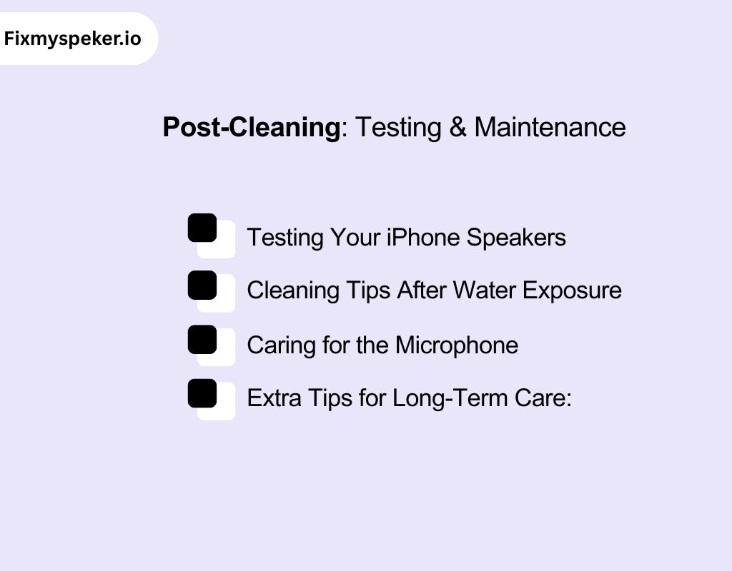 Post-Cleaning