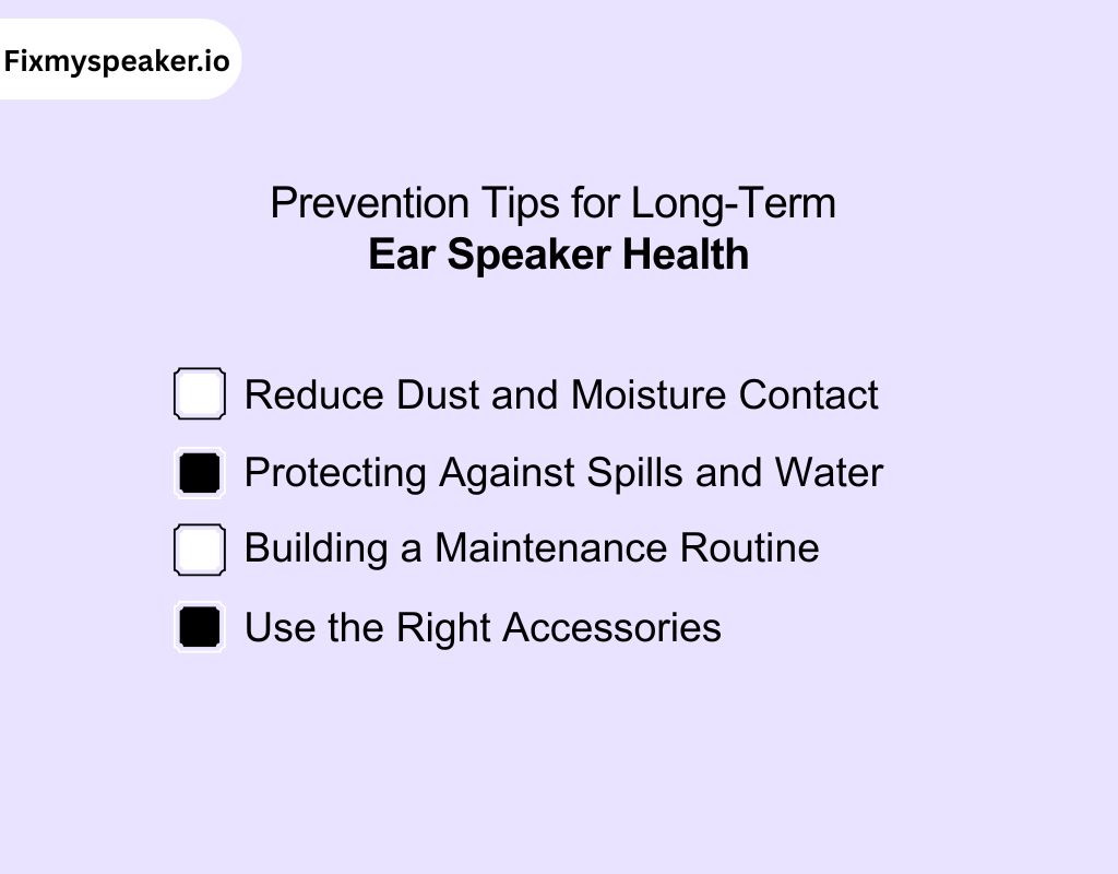 Prevention Tips for Long-Term Ear Speaker Health