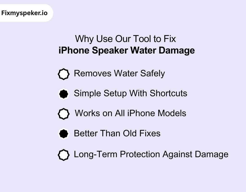 Why Use Our Tool to Fix iPhone Speaker Water Damage